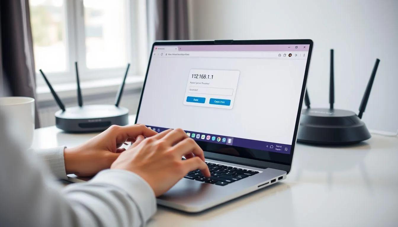 Open Router Login Page